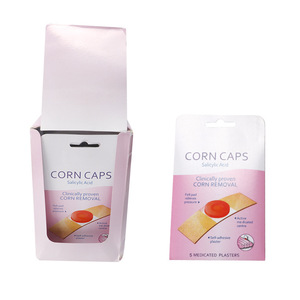 Pansement adhésif médical en plâtre de maïs, 5 paquets pour le soin des plaies et le soulagement de la douleur, tissu non tissé respirant pour hommes et femmes - Product Image 2