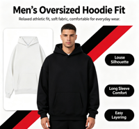 Sweat à capuche personnalisé en polyester et coton épais 320 GSM pour le streetwear et le quotidien