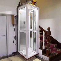 Ascenseur hydraulique pour maison, capacité de charge 1000 kg, fonctionnement silencieux, hauteur de levage 2M 3M 4M 6M 8M pour usage résidentiel intérieur et extérieur