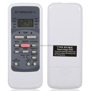 Control Remoto de Repuesto para Aire Acondicionado, Controlador Universal para Midea <span class=keywords><strong>R51M</strong></span>/<span class=keywords><strong>E</strong></span> con Funciones de Reloj y Temporizador Integrados - Product Image 1