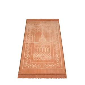 Alfombra de Oración Turca Moderna Antideslizante de Poliéster Suave, Tasbeeh Islámico, Juego de Regalo para el Hogar, Ramadán, Peregrinación, Viajes y Uso en el Automóvil - Product Image 2