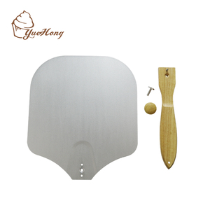 Pala per <span class=keywords><strong>Pizza</strong></span> in alluminio 12 ''x 14'' con manico in legno pieghevole, <span class=keywords><strong>accessori</strong></span> per <span class=keywords><strong>forno</strong></span> per <span class=keywords><strong>Pizza</strong></span> e paletta per <span class=keywords><strong>Pizza</strong></span> - Product Image 2