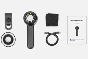 IBOOLO DE-3100 Dermatoscopio digital de mano Analizador de piel eléctrico Máquina dermoscopia carcinoma de células basales - Product Image 6