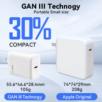 Chargeur portable USB Type C 65W certifié CE RoHS avec protection OTP, chargeur rapide PD 3.0 pour ordinateur portable