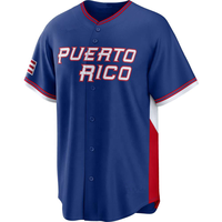 Maillots de baseball vierges WBC 2026 de haute qualité Francisco Lindor Porto Rico – Maillot du World Classic de baseball