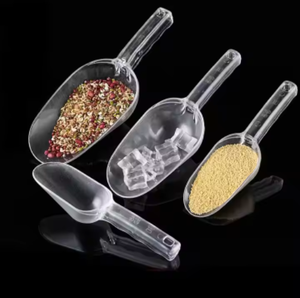 عالية الجودة متجر سوبر ماركت المحمولة مجرفة ملعقة مجرفة شفافة سميكة الكمبيوتر النمط الحديث لتعزيز الحبوب المكسرات الحلوى - Product Image 5