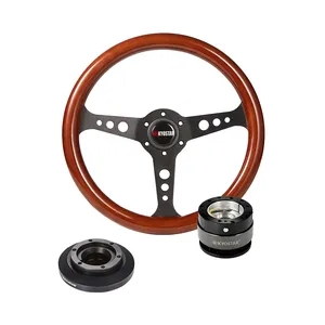 Per ford mustang volante in legno mozzo a sgancio rapido personalizzato e kit boss per BMW VW Golf Mercedes-Benz Audi Kia Honda Civic