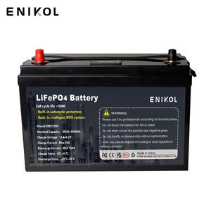 Enikol LiFePO4 <span class=keywords><strong>12V</strong></span> 200AH 2.56kWh太陽エネルギー貯蔵リチウムイオン電池パックESK1220B 6000サイクル - Product Image 1