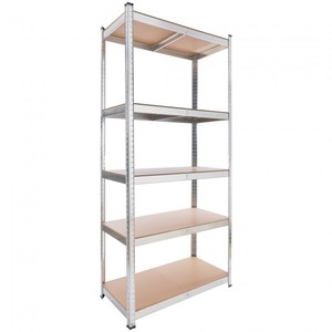 Étagères métalliques de garage multifonctionnelles empilables, robustes, faciles à assembler, sans boulons, à plusieurs niveaux, pour le stockage en entrepôt - Product Image 1