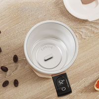 Tasse à café électrique à agitation automatique avec mesure intelligente de la température Tasse à milkshake Tasse à poudre protéinée Fitness