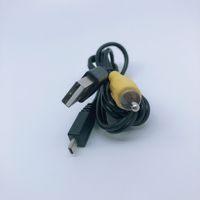 Cable de datos de audio para cámara digital DV de 8PIN a Usb One-to-two Micr