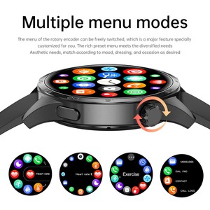 Montre intelligente BT compatible NFC surveillance sportive podomètre de fréquence cardiaque <span class=keywords><strong>lecteur</strong></span> d'oxygène de pression artérielle étanche électronique grand public - Product Image 6