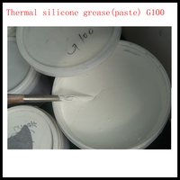 Pelumas lemak silikon termal tinggi konduktif, bahan pot silikon gel termal pasta termal pelumas tahan panas cpu