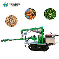 Récolteuse de fruits sur chenilles de bonne qualité, type secoueur d'arbres, pour olives, noix, amandes et autres fruits