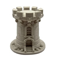 Modèles de châteaux personnalisés en impression 3D, modules imprimables de modélisation 3D sur mesure, fichiers d'impression STL OBJ SLA personnalisés