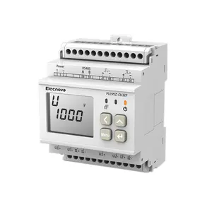 Rs485 1000VDC Modbus 2 परिपथों बहु कार्यात्मक डीसी बिजली मीटर