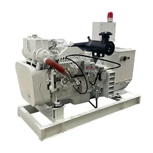 Generador marino diesel tipo abierto 120KW/150KVA con motor Cummins