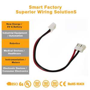 Cable de Cobre Trenzado de 2 Hilos y Arnés de Cableado Tipo 2 EV para Equipos Electrónicos, Sistemas de Alimentación e Iluminación - Product Image 3