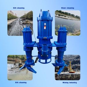 Strong Conveying Sewage Solid Sludge Pumpbig Capacity Electric Submersible Slurry Water Pump With <b>Stirrer</b> - Product Image 2