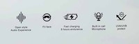 Gafas Inteligentes Deportivas para Ciclismo con Llamadas BT, Reproductor de Música, Ligeras, Venta al por Mayor, con Carga Magnética, Gafas de Ciclismo con IA