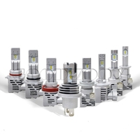 Bombillas LED GOODZOOM H4 H7 Hb Hb4 para Faros Delanteros, Plug and Play, 9-30V, Luces Canbus para Auto, 2500Lm, Resistentes al Agua