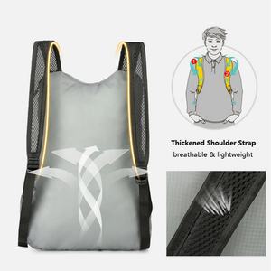 Mochila Deportiva Plegable Impermeable para Exteriores, Precio Promocional, Logotipo Personalizado, Mochila Multifuncional de Poliéster - Product Image 3