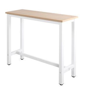 <span class=keywords><strong>Mesa</strong></span> de comedor moderna <span class=keywords><strong>con</strong></span> 2 <span class=keywords><strong>taburetes</strong></span> para <span class=keywords><strong>cocina</strong></span>, comedor, <span class=keywords><strong>mesa</strong></span> de bar de madera <span class=keywords><strong>con</strong></span> sillas, <span class=keywords><strong>mesa</strong></span> de consola <span class=keywords><strong>estrecha</strong></span> para sala de estar - Product Image 2