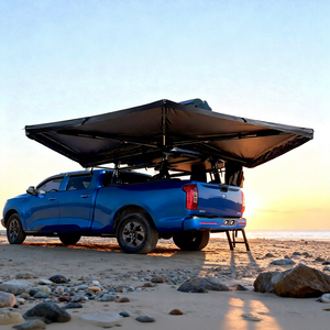 <span class=keywords><strong>Auvent</strong></span> latéral autoportant à ouverture rapide 270 degrés en alliage d'aluminium UPF50+ imperméable <span class=keywords><strong>pour</strong></span> SUV, camion et overlanding - Product Image 4