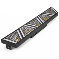 Barre lumineuse DJ RGB COB 200W avec 5x30W LED RGBW, large plage de tension 90-230V, DMX512, effet de scène pour hôtel, banquet, mariage