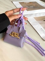 Mini-rugzak sleutelhanger PU-leer kleine tassen voor portemonnee portemonnees zak lippenstift tas oordopjeshouder datakabel organizer etui