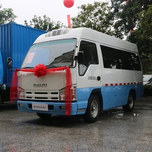 Mini bus diesel à 6 roues 4x4/4x2 | Fourgonnette urbaine de passagers | Véhicule de navette 12-15 places Transport de l'aéroport de l'hôtel scolaire - Product Image 3
