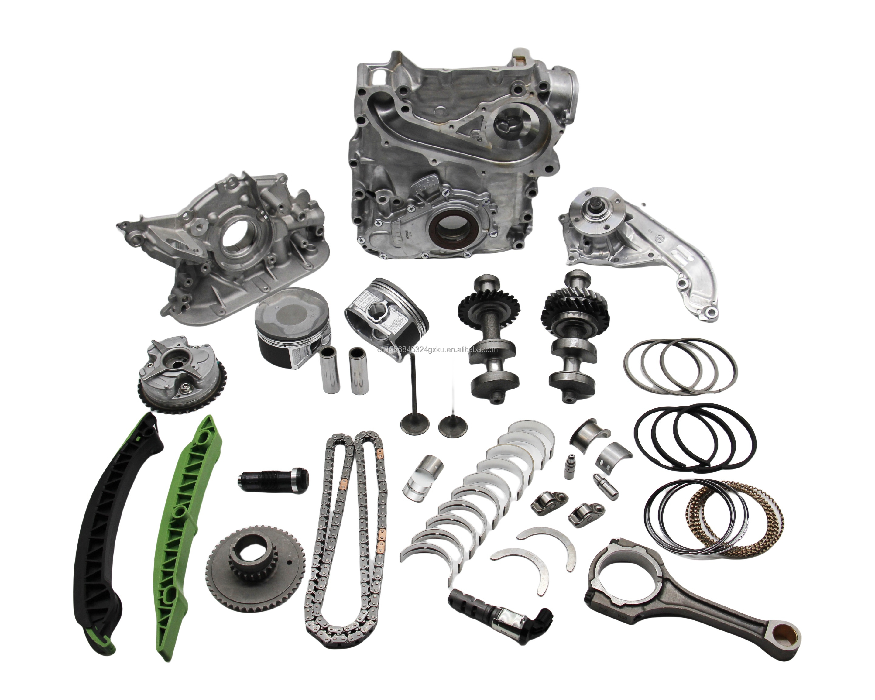 15100-21030 Engine Timing Cover with Oil Pump for Toyota