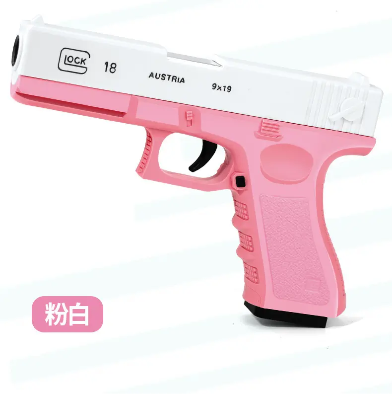Игрушечный пистолет, мягкие игрушечные пистолеты для детей G18 1911, пневматические пистолеты, модель для выброса с глушителем EVA