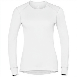 Chemise technique unisexe à manches longues avec fermeture éclair, en polyester, respirante et anti-transpiration, lavable en machine - Product Image 4