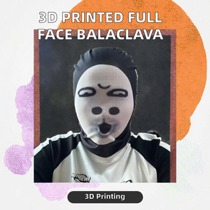 Máscara Facial Completa 3D Impresa Personalizada al por Mayor, Estilo Shiesty, para Uso Diario, Fiestas y Diversión - Product Image 3