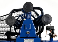 Compresseur d'air portable haute puissance Shenyuan 5,5/7,5 kW, refroidi par air, lubrifié, entraîné par courroie, avec moteur 670/900 L/min