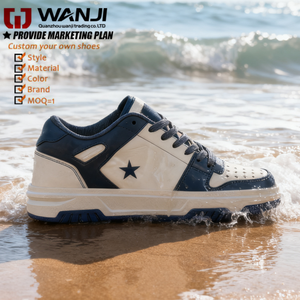 Baskets basses rétro originales classiques à semelles épaisses chaussures de skate personnalisées pour hommes chaussures de marche avec logo personnalisé - Product Image 4