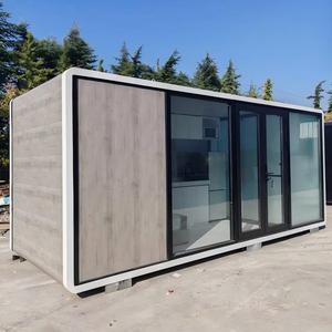 Cabane en verre translucide du sol au plafond avec structure en acier renforcé et isolation en mousse haute densité - Product Image 1