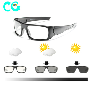 Kính Râm Phân Cực Photochromic Kính Thể Thao Ngoài Trời Tự Động Thay Đổi Màu Sắc Kính Râm Phụ Nữ Đàn Ông Kính Mắt UV400 - Product Image 1