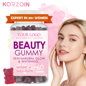 Oem פרטי תווית אטורות יופי קולגן gummies תוספת עבור ציפורניים שיער עצמות עור יפה עם ויטמין c - Product Image 1