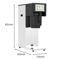 Máquina de Té Comercial Totalmente Automática, Inteligente, de Acero Inoxidable y Ecológica, Adecuada para Cadenas de Tiendas de Bebidas