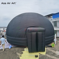 Tente gonflable de planétarium à dôme de découverte personnalisée fête événements écran de projection astronomique tente d'affichage recherche académique