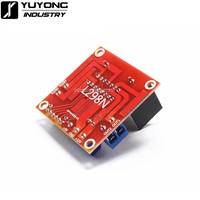 Module de commande de moteur pas à pas DC double pont en H L298N 2A pour Arduino Robot Smart Car