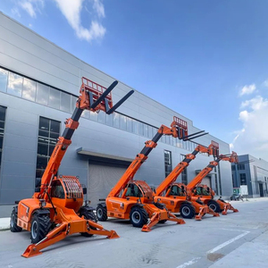 Ltmg ft35 3.5טון קומפקטי 4wd בום מלגזה 7 מ 'גובה הרמה של שלושה מצבי היגוי עם תא ו/c - Product Image 5