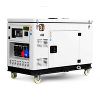 Générateur diesel mobile insonorisé, générateur diesel super silencieux, groupe électrogène portable