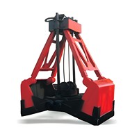 Godet de préhension à corde simple de 12 m avec télécommande sans fil, moteur, matériau Q345, 15 tonnes, pour attache de pelle hydraulique