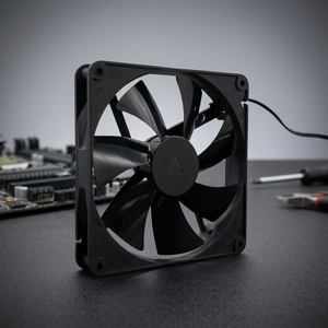 Ventilador Axial de Alta Temperatura SYM BANG D14025-FF, 140x140x25mm, 12V, Rodamiento de Bolas Eléctrico, 3500 RPM, Ventilador de Refrigeración Industrial OEM - Product Image 2