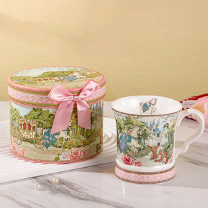 Wholesale Wedding Carriage Ceramic <b>Tea</b> <b>Pot</b> <b>Set</b> British Coffee <b>Set</b> Porcelain Teapot and Cups <b>Tea</b> Gift <b>Set</b> - Product Image 2