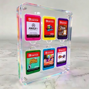Popular Caja de Exhibición de Acrílico Transparente Personalizada con Fácil Montaje para Uso en Escritorio, para Tarjetas Coleccionables, Tarjetas Deportivas y Exhibición de Colecciones - Product Image 1