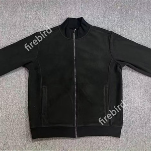 <span class=keywords><strong>Chaqueta</strong></span> de hombre revestida de alta calidad personalizada con cuello levantado y decoración de patrón - Product Image 2